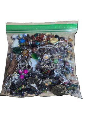 1 Pound Bag of Broken & Misc. Jewelry Could Be Used For Jewelry Making